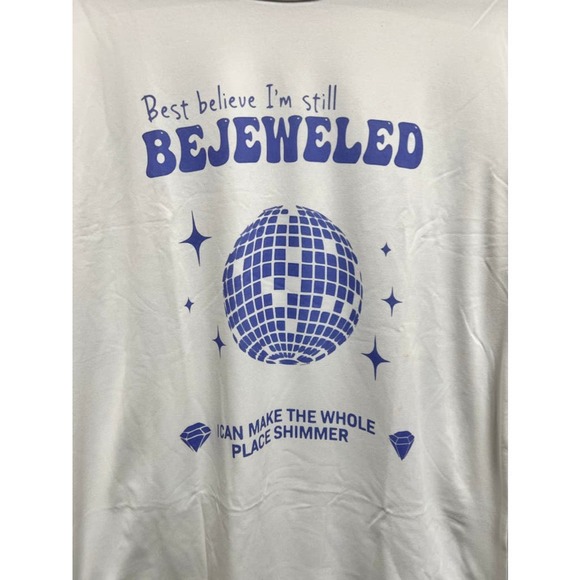 Taylor Swift Disco Ball Bejeweled Tee - Picture 3 of 3